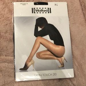 *NEW* unopened WOLFORD XL tights deep Navy